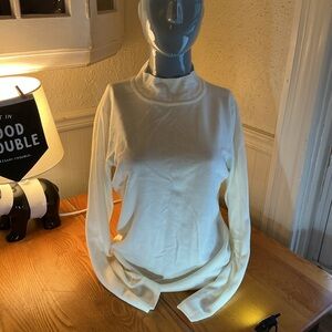 Sag Harbor Ivory Long Sleeve Top